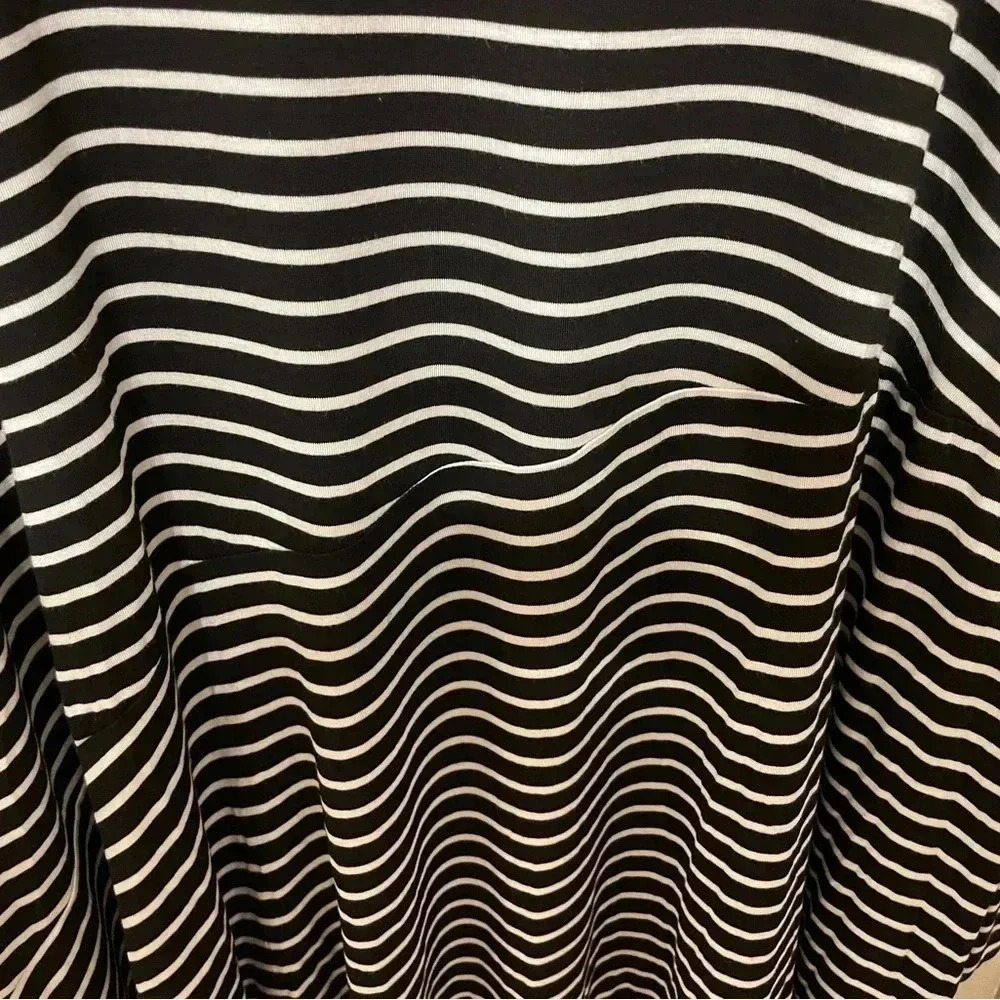 NWOT All Hours cotton blend long sleeve asymmetrical tunic business casual 4x - Picture 4 of 6